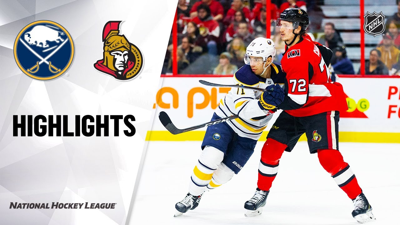 NHL Highlights | Sabres @ Senators 2/18/20
