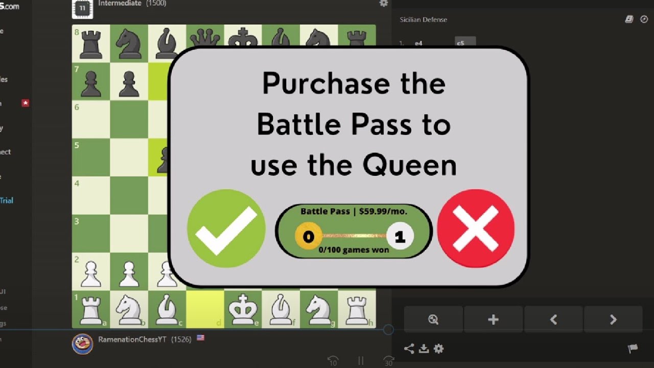 If Chess was made by EA