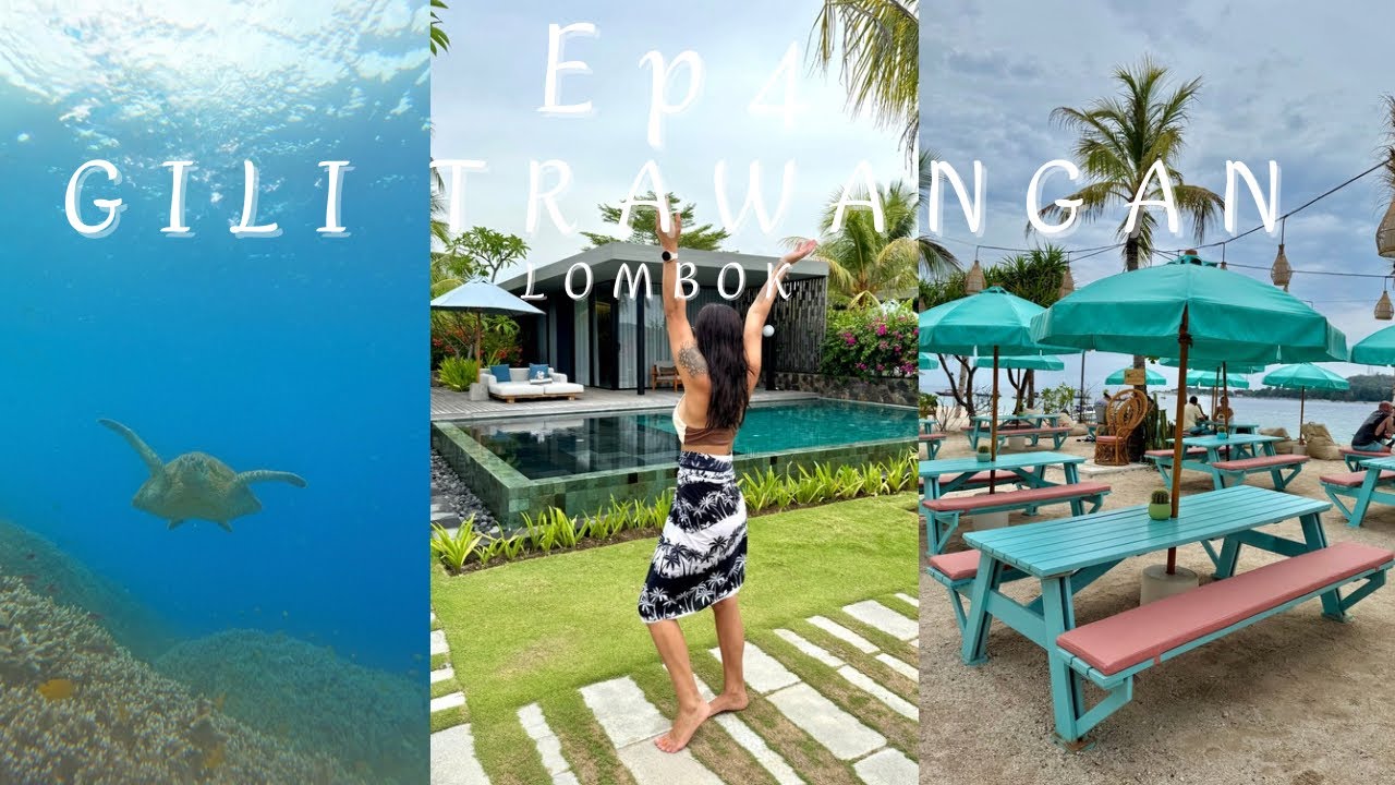 ✨🌺DE NUEVO EN EL PARAÍSO. ~BALI,Ep.4~GILI TRAWANGAN.🌸🏄🏽‍♀️🧘🏽‍♀️🌴🐒