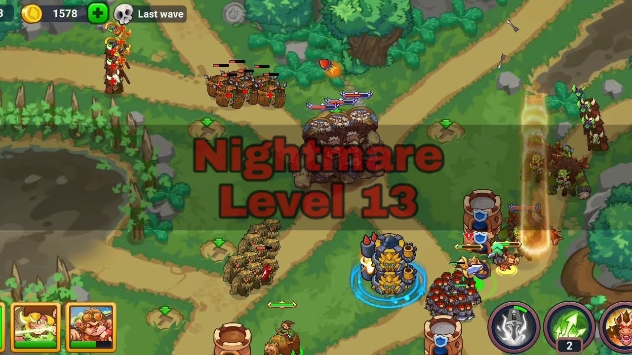 King of Defense 2: Level 13 Nightmare