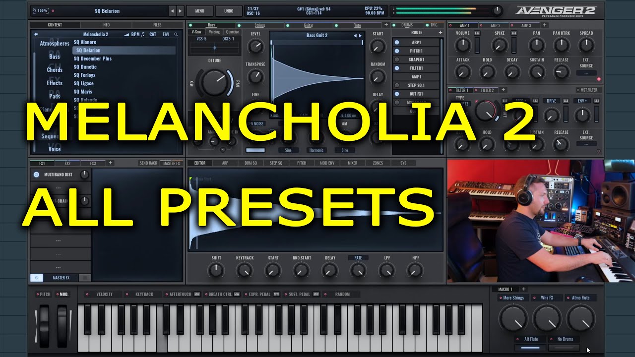 VPS Avenger Melancholia 2 Expansion - Walkthrough [all presets]
