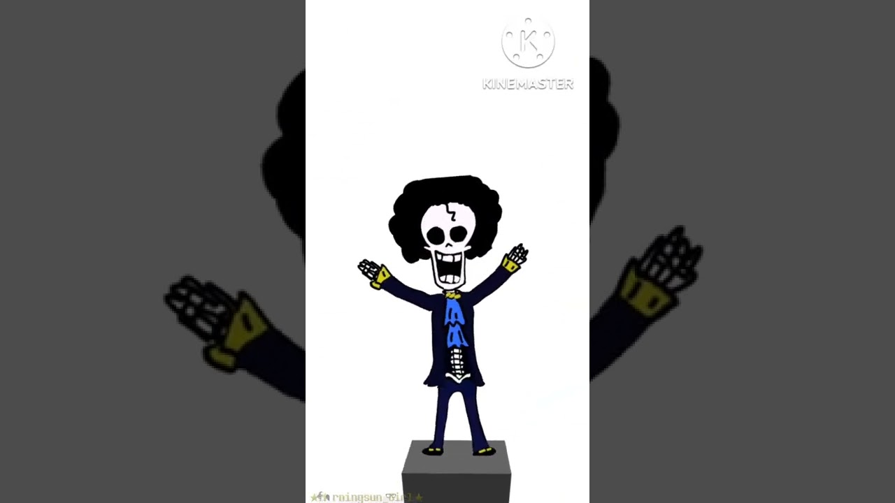 This trend but Brook doing it 🐳🩲💀✨