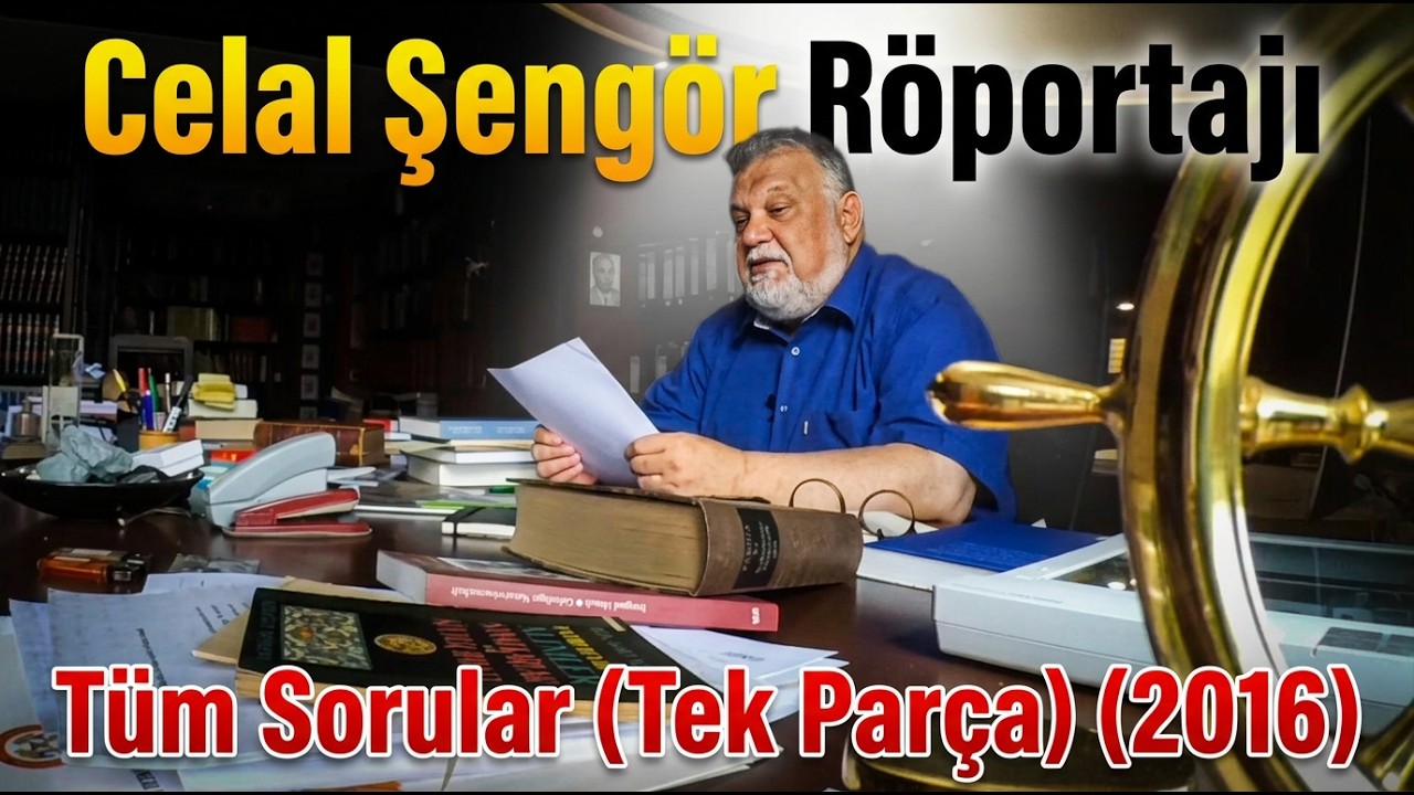 Celal Şengör Röportajı Tüm Sorular (Tek Parça)