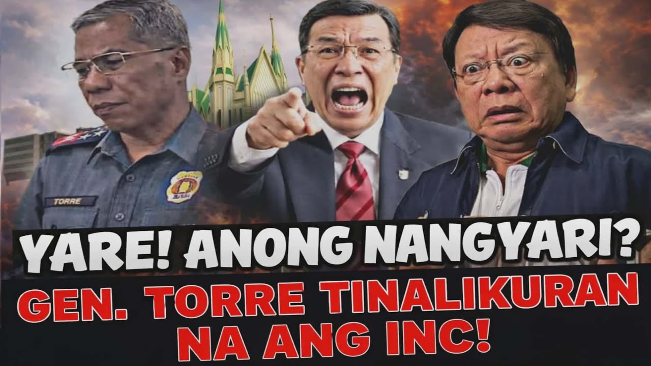👉Shocking! Gen. Torre Hindi na Babaklas sa INC! May Kaso = Ititiwalag? Bakit Ligtas si Marcoleta?
