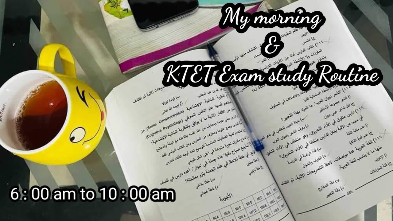 My Morning Routine And KTET Exam Study Routine|| Shenza And Mom