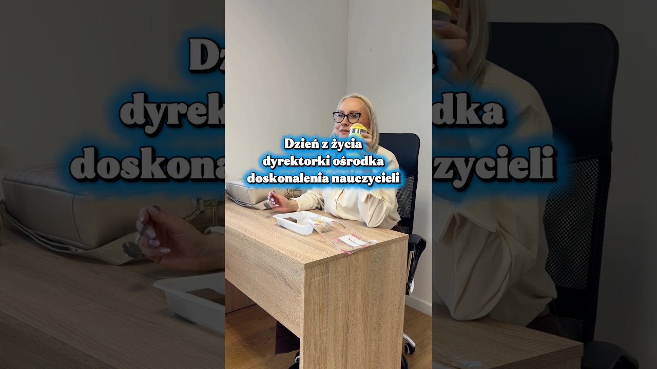 Dzień z życia dyrektorki ośrodka doskonalenia nauczycieli #edukacja #vlog #nauczycielka