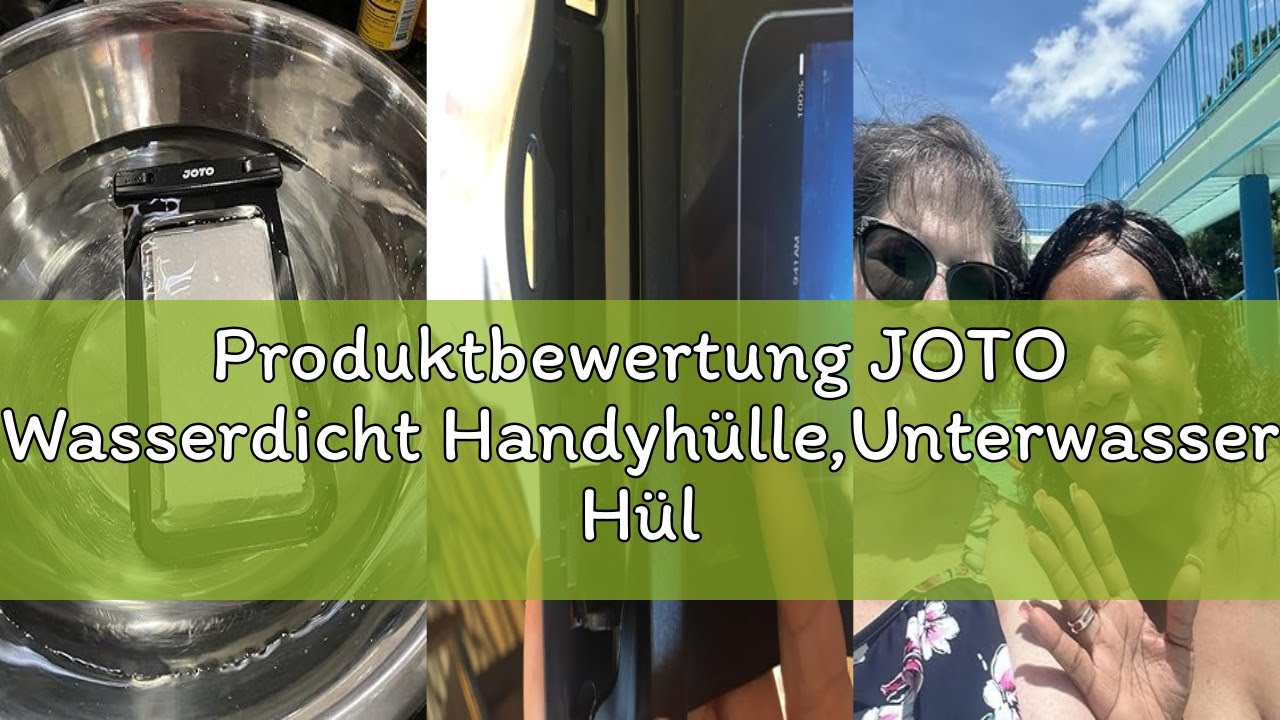 Produktbewertung JOTO Wasserdicht Handyhülle,Unterwasser Hülle IPX8 Waterproof Handytasche für 6.9