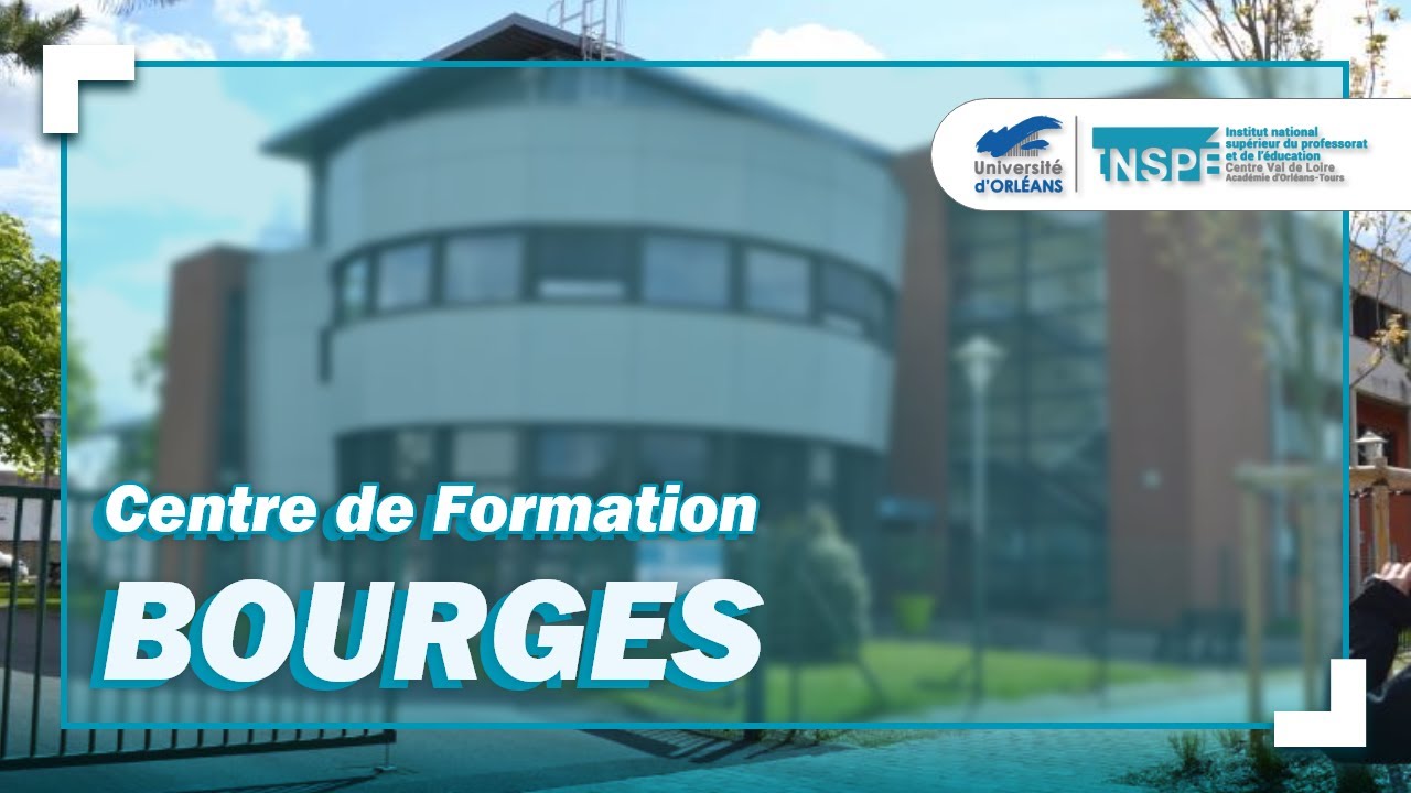 Visite au centre de formation de Bourges de l'INSPÉ CVL !