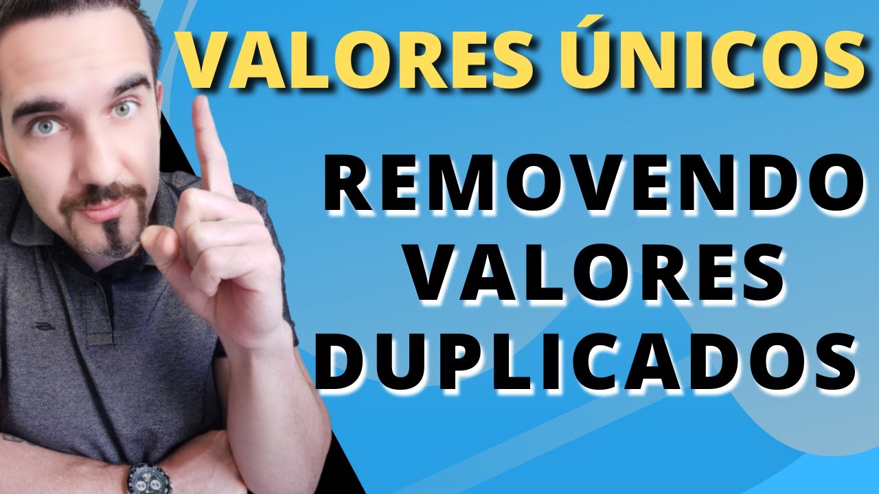 Puxar VALORES ÚNICOS de uma base de dados no Google Sheets ( Função UNIQUE ) | Planilhas Google