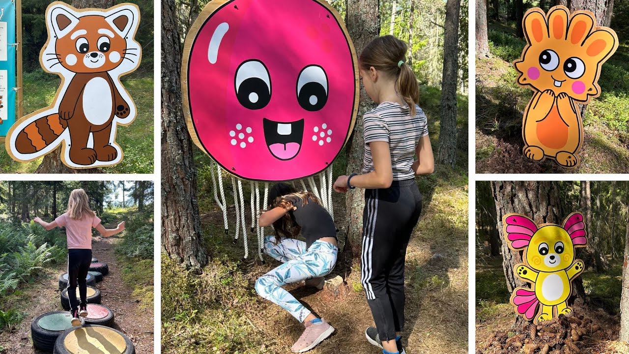 Pukkins Sagostig och Pukkins i Kolmårdens djurpark - Lek med oss