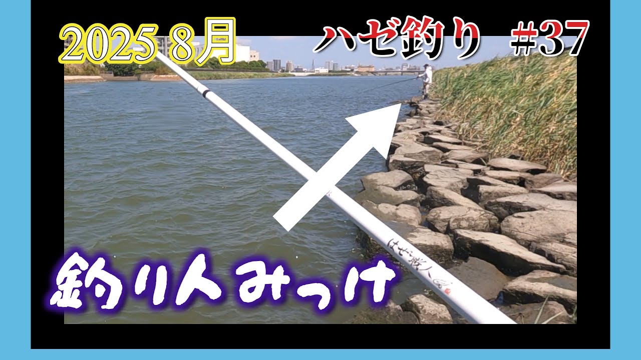 2025年【ハゼ釣り＃37】8月30日‗釣り人いるところにハゼがいる！？通りすがりで見かけたアノ場所で釣ってみたら‗釣果情報
