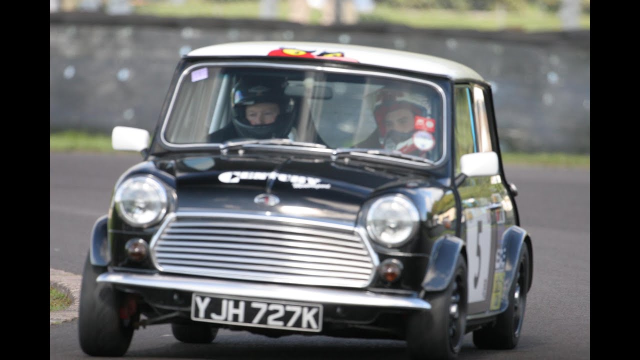Classic Mini Swiftune engine 1380 Castle Combe Track day