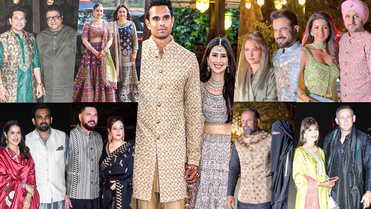 Sachin Tendulkar’s Son Arjun’s Pre-Wedding Bash: Raj Thackeray & Cricket Legends Come Together