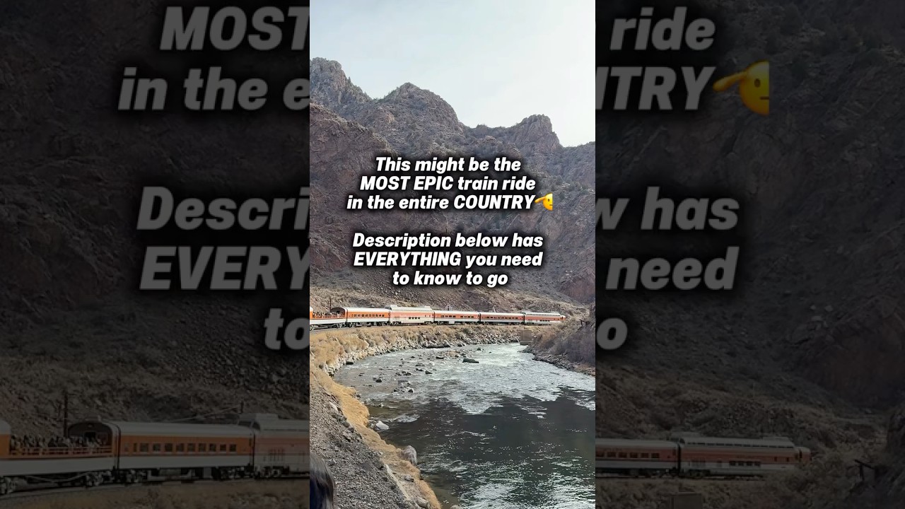 This is the MOST EPIC train ride in Colorado, and it’s not even close. 10/10 and worth every penny.