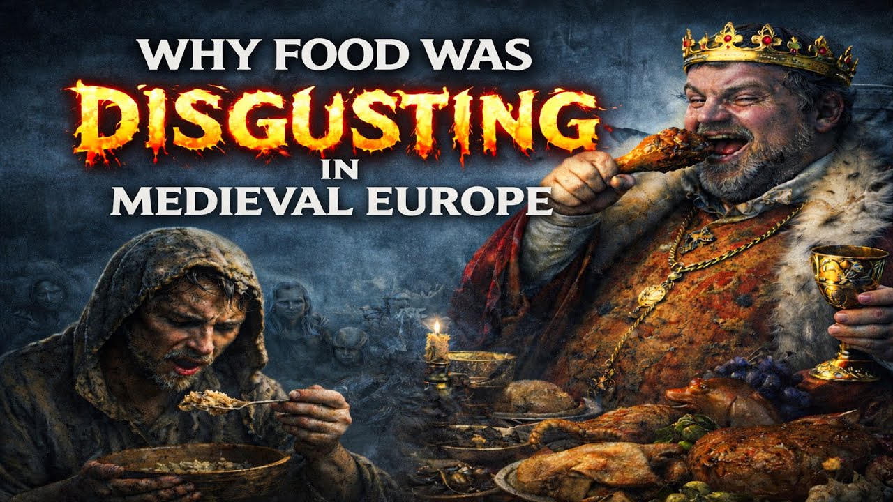 Why Food Was DISGUSTING in Medieval Europe | The Struggle for Survival | History for Sleep