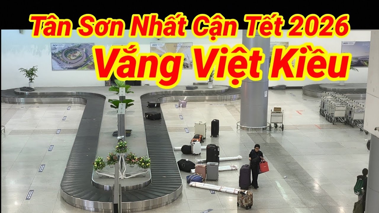 Tết Đến Bất Ngờ Vắng Lạ Thường Sân Bay Tân Sơn Nhất ít Việt Kiều về hơn 