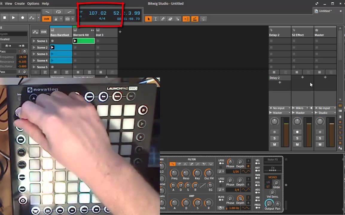 Launchpad4Bitwig