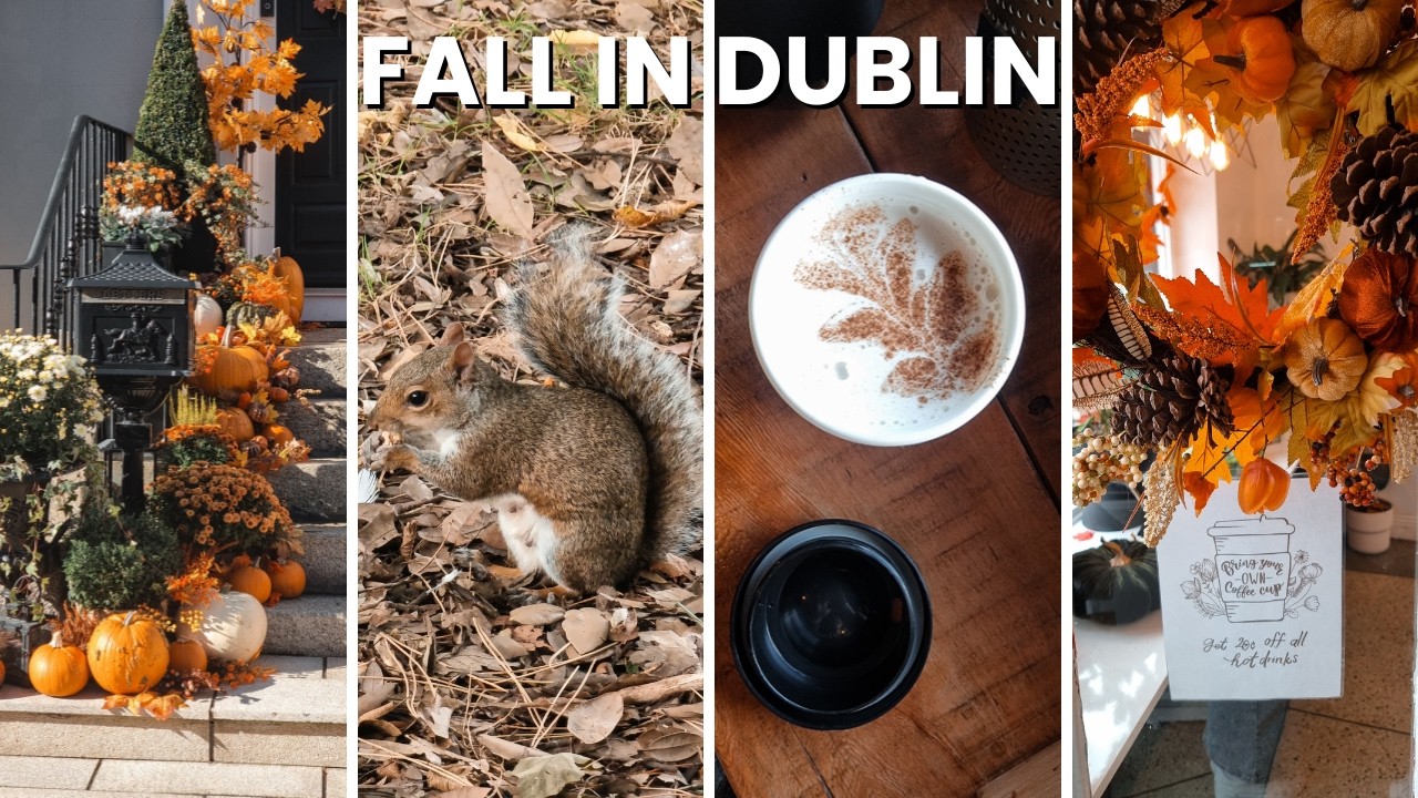 Cozy Autumn Days in Dublin | hidden gems, cafés & aesthetic city walks