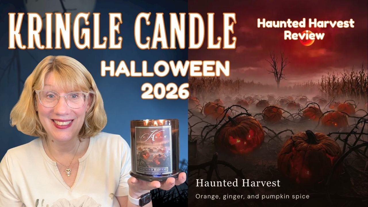 Обзор хэллоуинской свечи Haunted Harvest от Kringle Candle