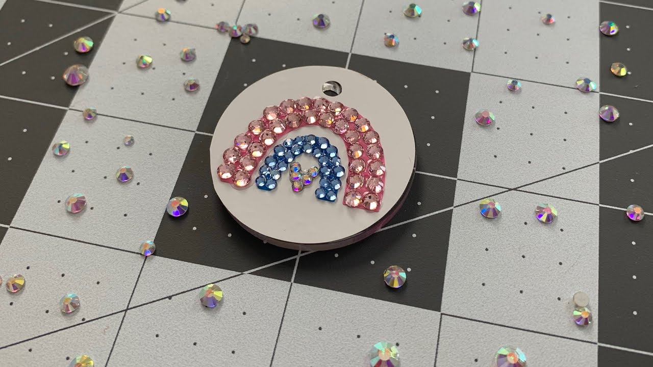 How to Make Acrylic Blanks with Vinyl and Rhinestones | DIY Alex Mystery Box Jan 21