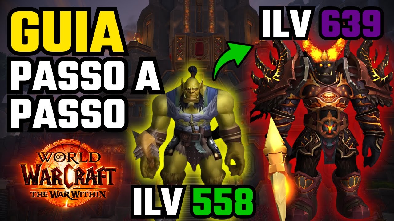COMO SE EQUIPAR 558-639 ITEM LEVEL! | WoW The War Within TWW