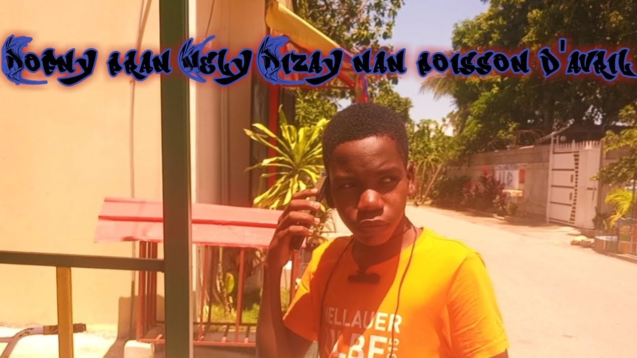 Dofny pran Nely nan poisson d'avril /Nely bliye si jodia se premye Avril #sectorfunny #acteur