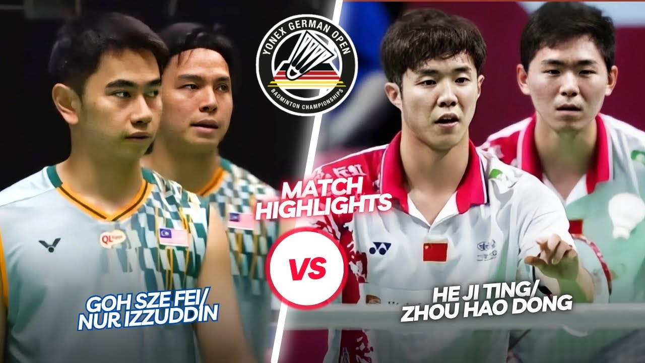 Amazing‼️‼️Goh/Izzuddin (MAS) vs He J.T/Zhou H.D (CHN)‼️‼️Yonex German Open 2022