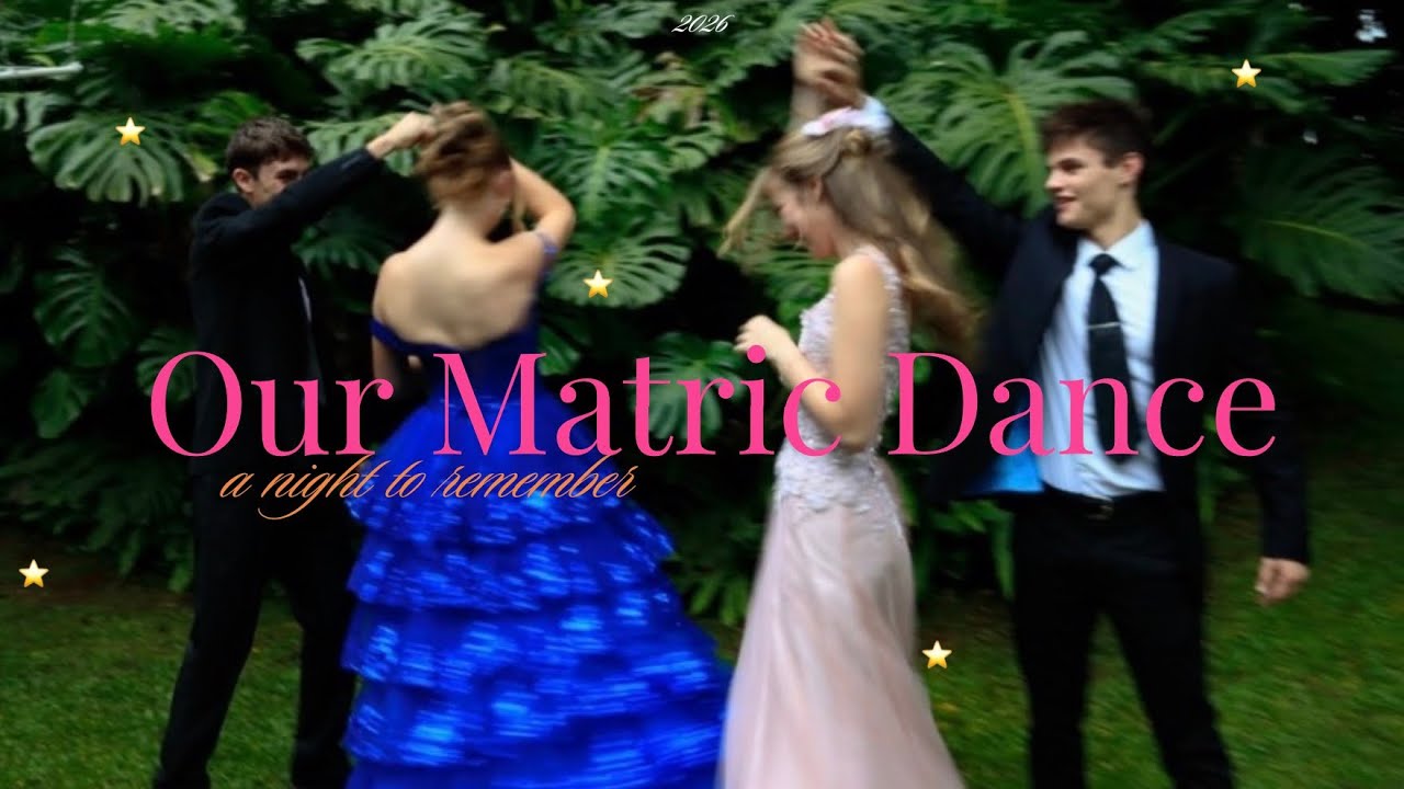 our matric dance🌷| twirls, laughs and such chaos! | South African YouTuber