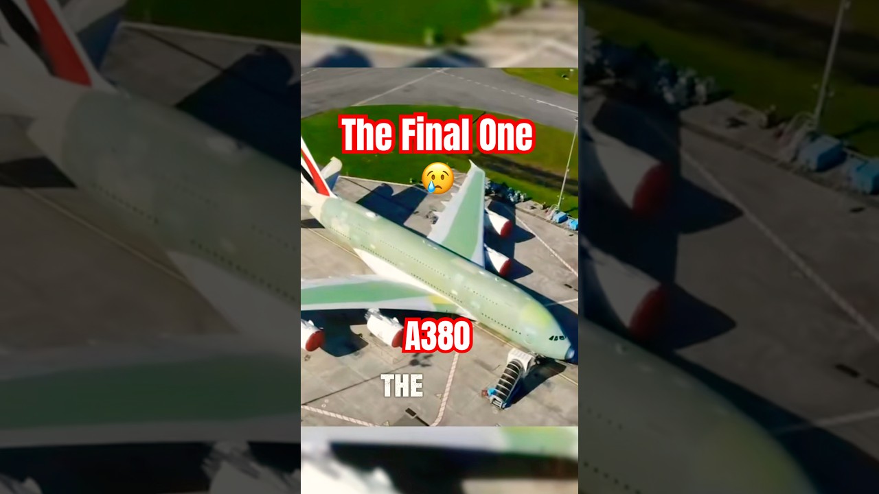 Последний когда-либо созданный Airbus A380