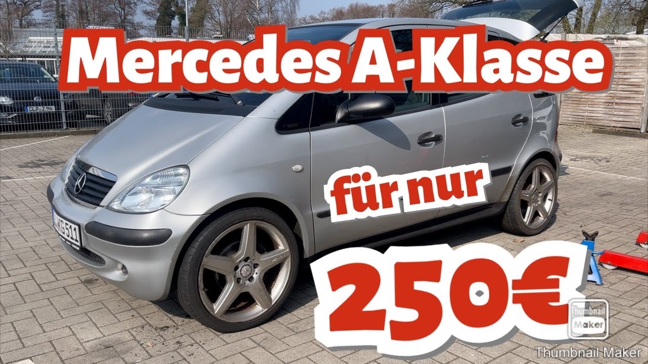 Mercedes A Klasse für 250 Euro gekauft - Lenkstockschalter wechseln - Kombiinstrument Beleuchtung