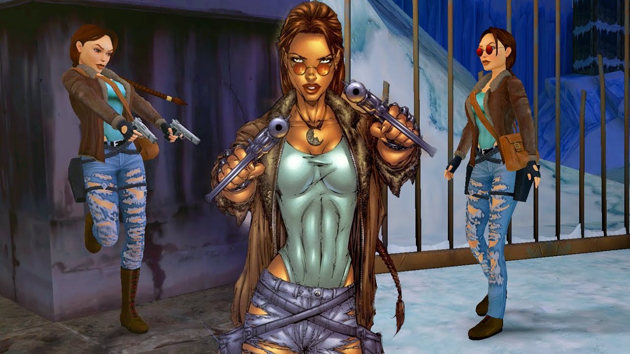 Comic Book Lara | Tomb Raider Remastered