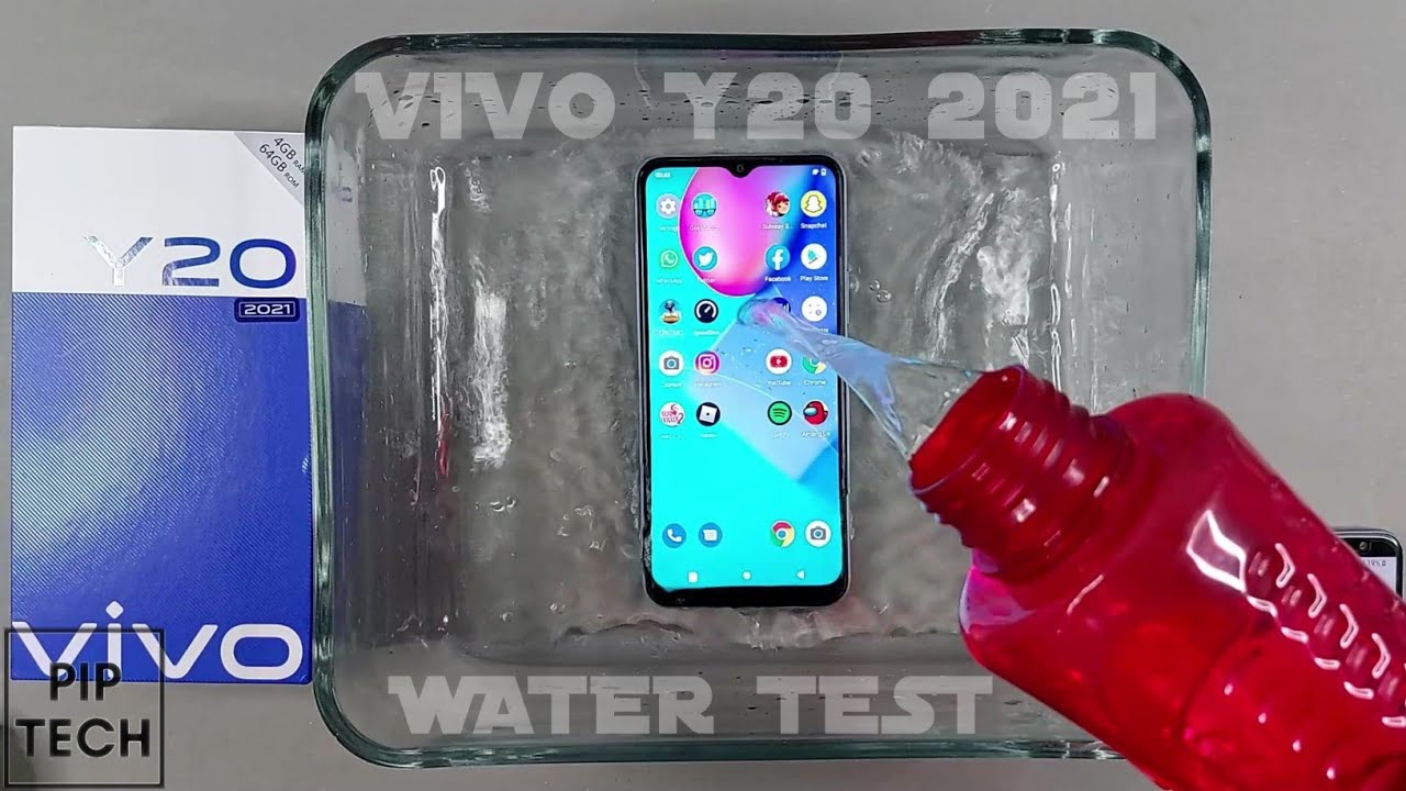 Vivo Y20 2021 Water Test | Vivo Y20 Durability Test