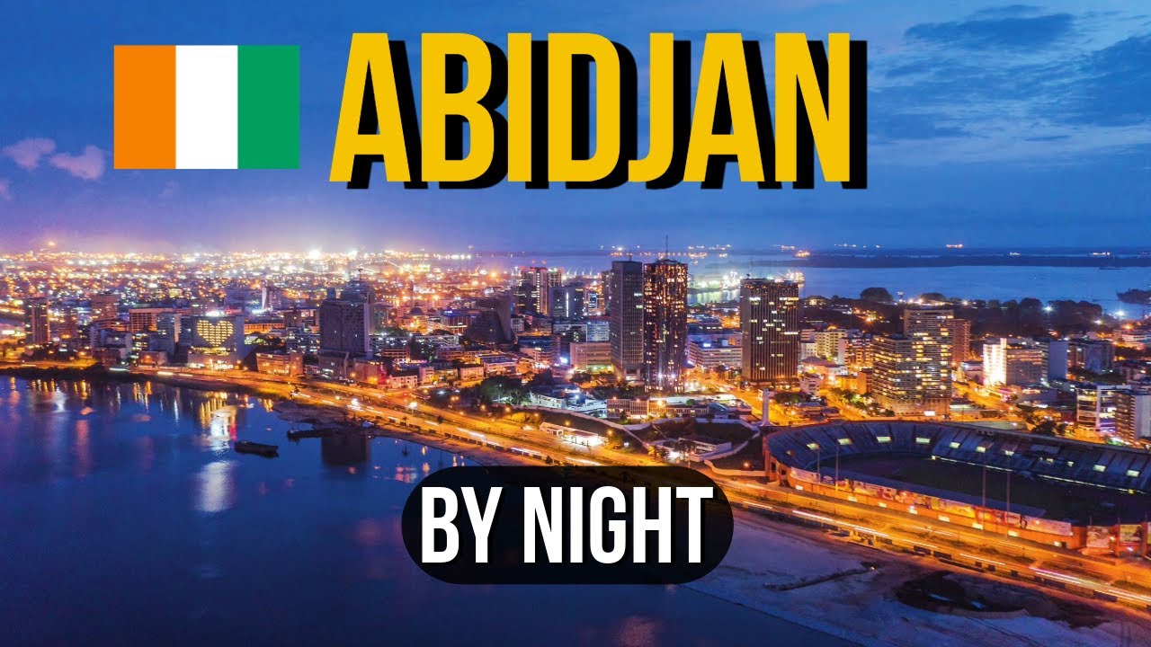 Abidjan de nuit de Port Bouet à Cocody en passant par Marcory, Zone 4