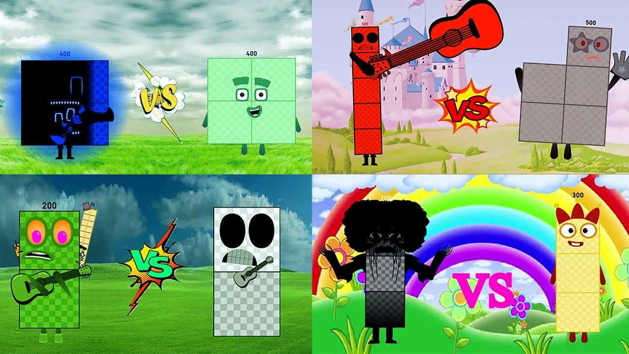 Official Uncannyblocks Band Eternal Different VS Giga Different (1-500) Full (Season: 1-5) Replay