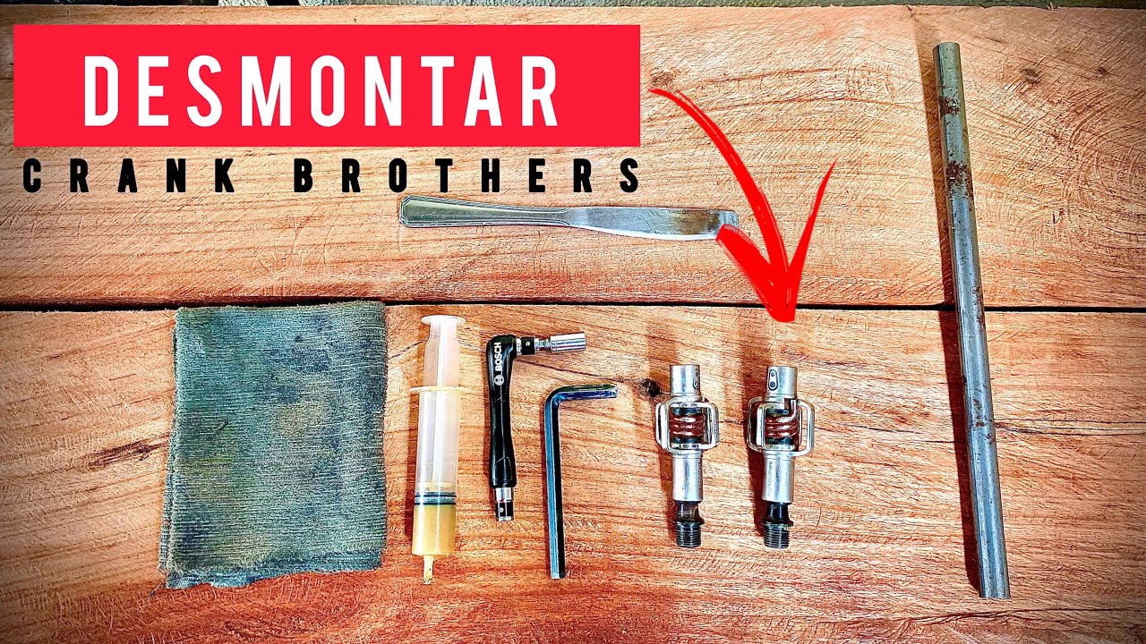 Pedal Crank Brothers Eggbeater 1 - Manutenção!