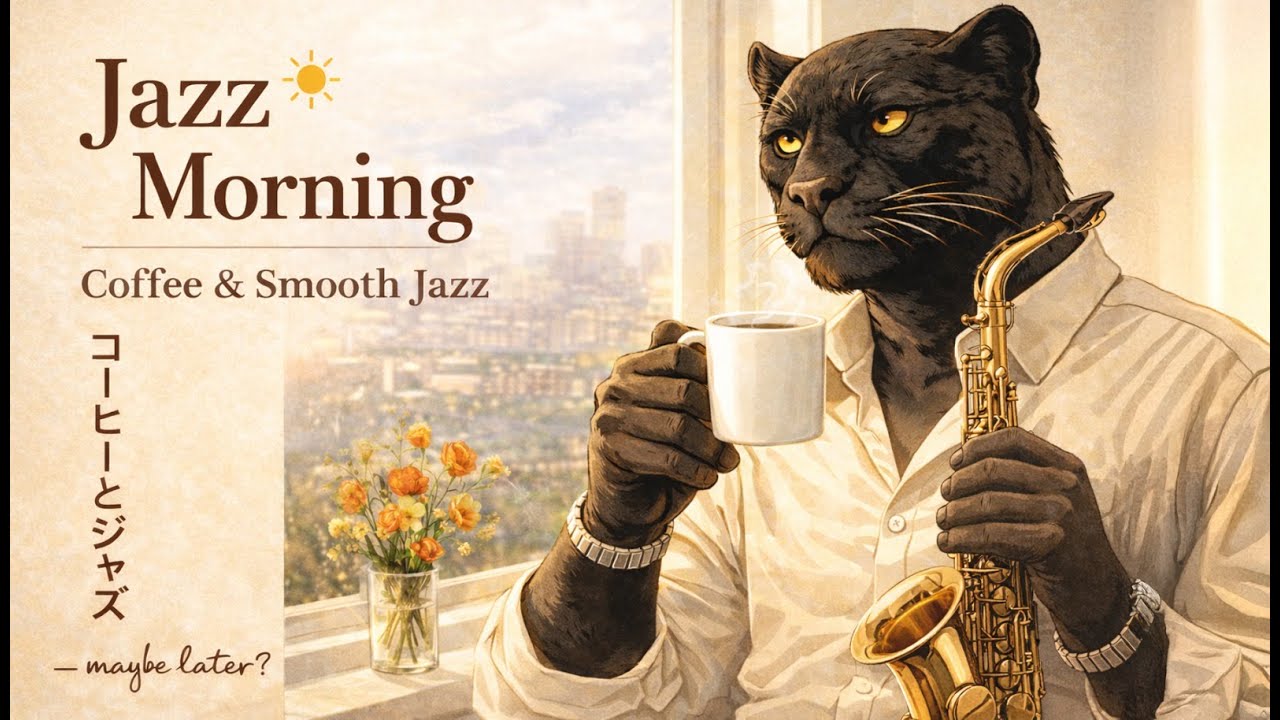 Jazz Morning ☀️ | Coffee & Smooth Saxophone Jazz to Start Your Day Calmly