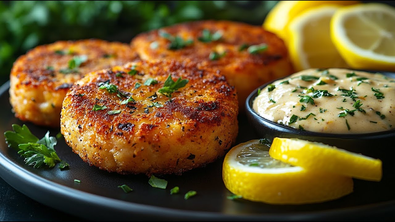 Эти веганские рыбные котлеты на вкус точно такие же, как из закусочной! Хрустящие и с лимонным вкус