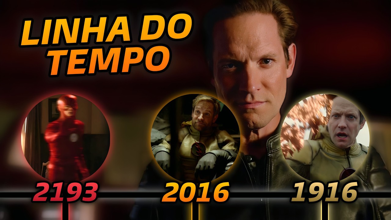 LINHA DO TEMPO DO FLASH REVERSO RESQUÍCIO DO TEMPO!