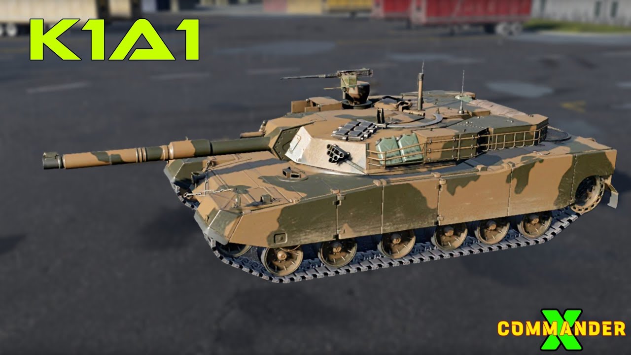 K1A1 South Korean Main Battle Tank (MBT) | MWT Tank Battles K1A1
