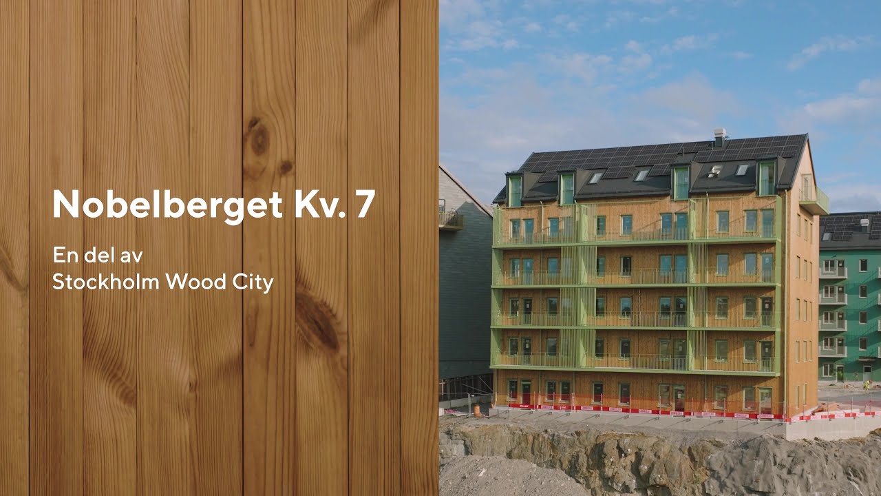 Följ med in på bygget på Kvarter 7, Nobelberget