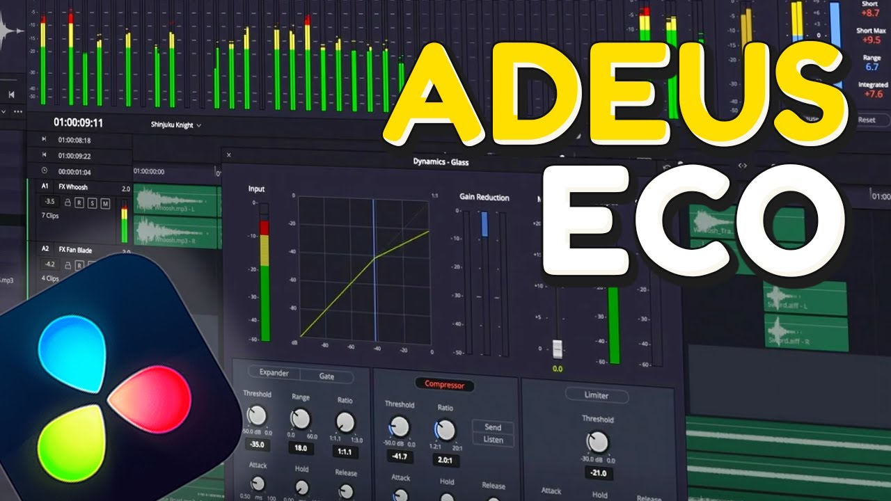 Como Remover Eco de Graça no DaVinci Resolve 18