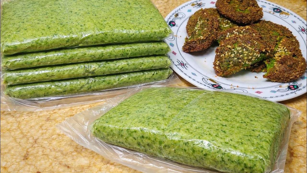 اعملي عجينة الطعمية واحتفظي بيها في الفريزر ❗وانسى المطاعم ❗ ممتازة من أول مرة‼️