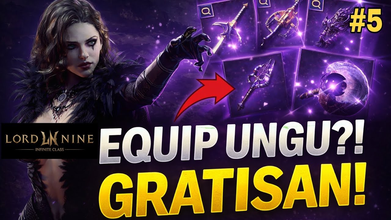 🔥 Update Progres LordNine Gratisan #1 | Perjuangan Dapetin Equip Ungu (Tanpa Top Up)