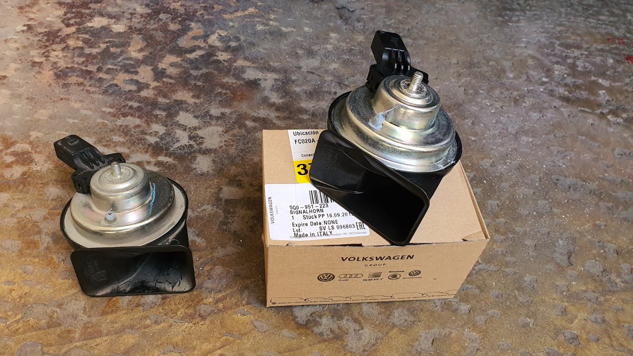 How to Change Signal Horn Vw Golf 7 / Cambiar Bocina Claxon Dañado Mojado