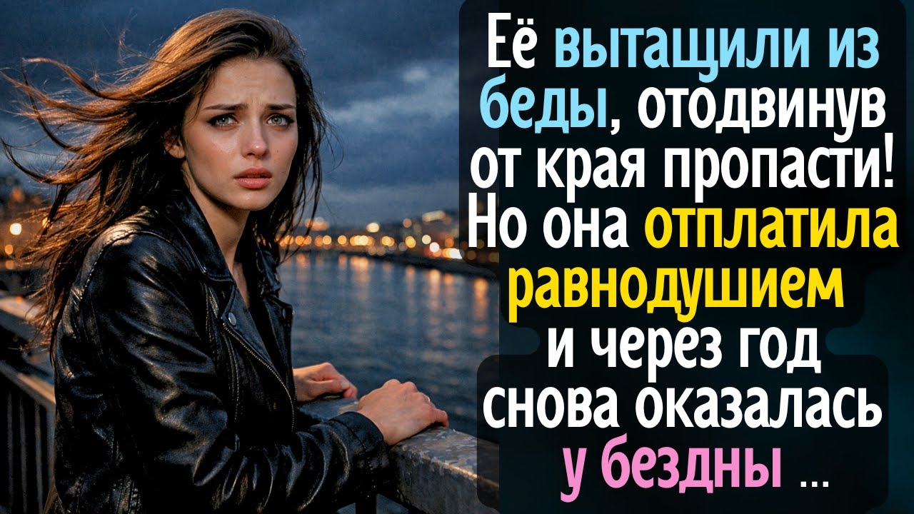 Её спасли из беды, оттащив от края пропасти! Но она отплатила равнодушием и снова оказалась у бездны