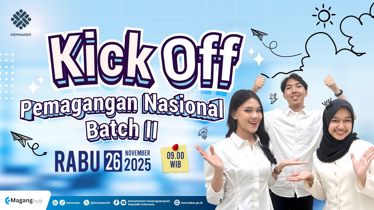 [LIVE] KICK OFF PEMAGANGAN NASIONAL BATCH II