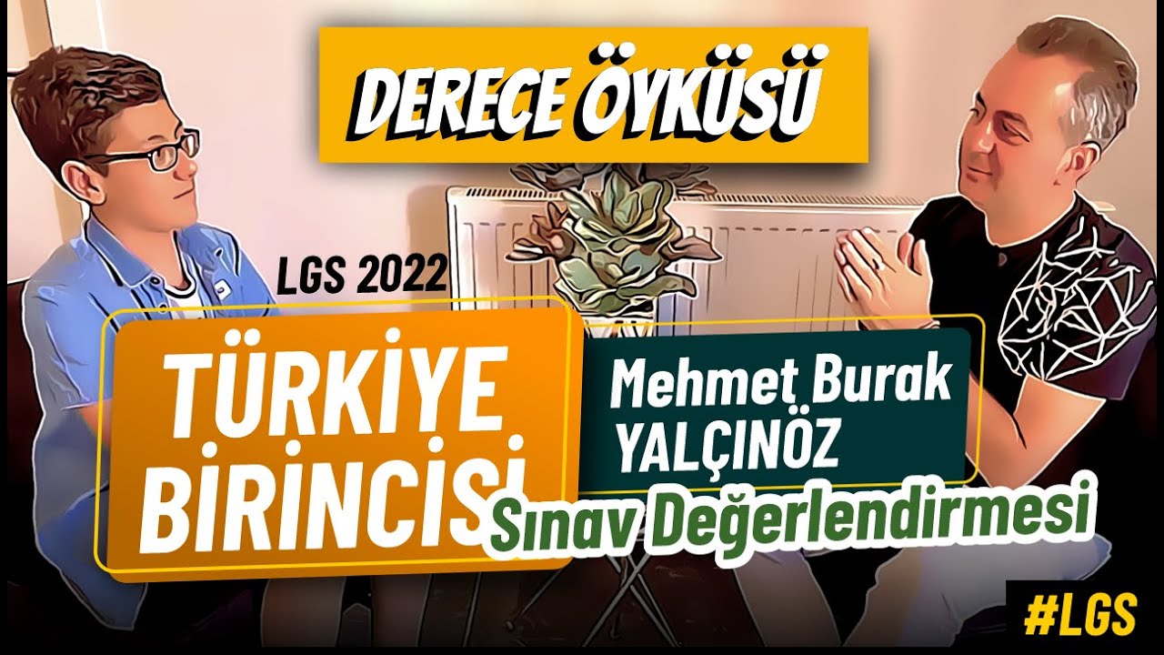 Mehmet Burak'ın Sınav Değerlendirmesi #LGS