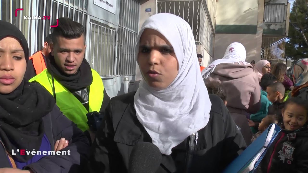 La Paillade : les résidents de la Tour d'Assas manifestent