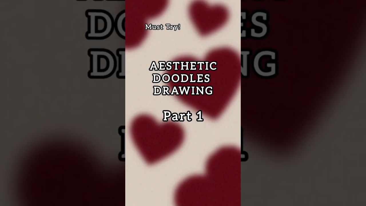 Aesthetic Doodles drawing ideas 