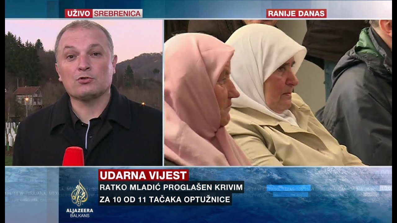 Gagić o reakcijama porodica žrtava u Srebrenici na presudu Mladiću